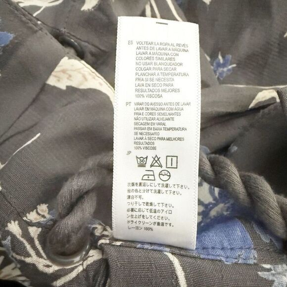 AMUSE SOCIETY | Bundle Set Gray White Blue Button Tank Rope Shorts | Size Small - Picture 12 of 12